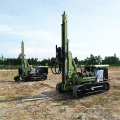 Machine d&#39;entraînement de pieux vissés au sol